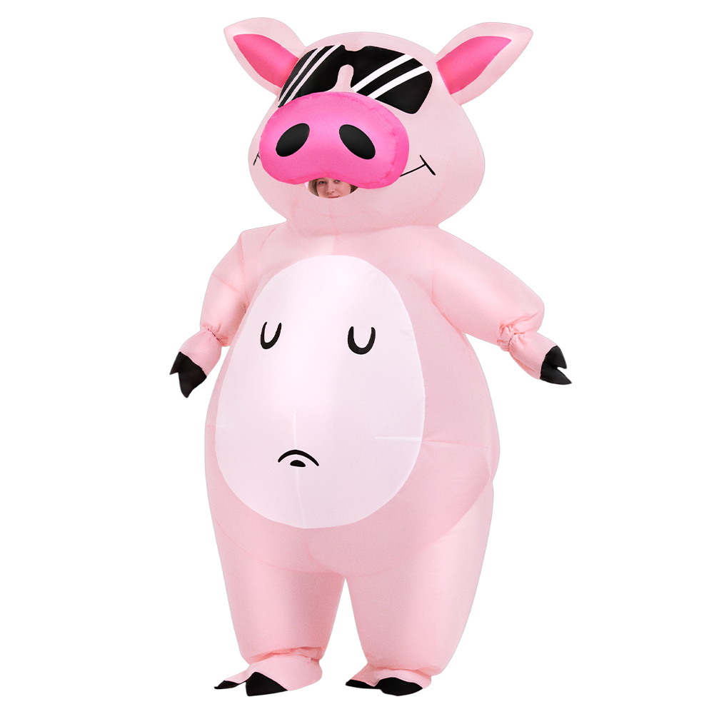 Cartoon Animal Piglet Inflatab - Halloween Costume Adult ulasan dan harga