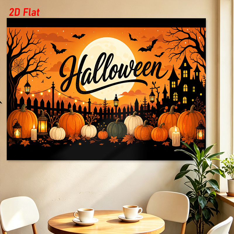 Autumn Halloween Pumpkin Castl - Pumpkin Lantern Halloween ulasan dan harga