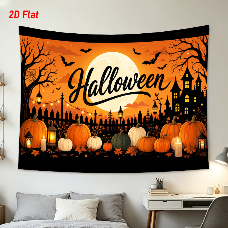 Autumn Halloween Pumpkin Castl - Pumpkin Lantern Halloween ulasan dan harga