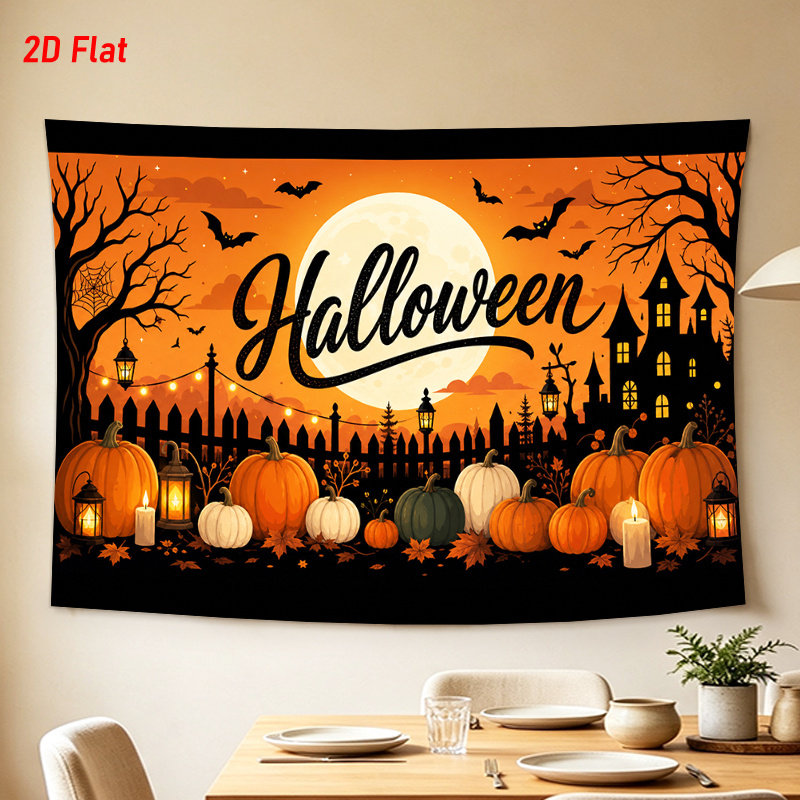 Autumn Halloween Pumpkin Castl - Pumpkin Lantern Halloween ulasan dan harga