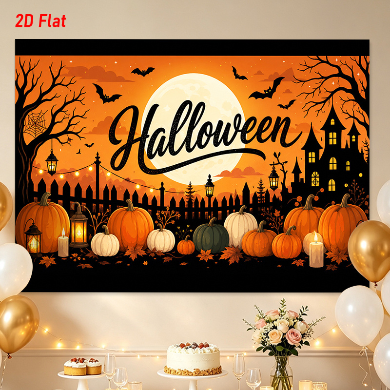 Autumn Halloween Pumpkin Castl - Pumpkin Lantern Halloween ulasan dan harga