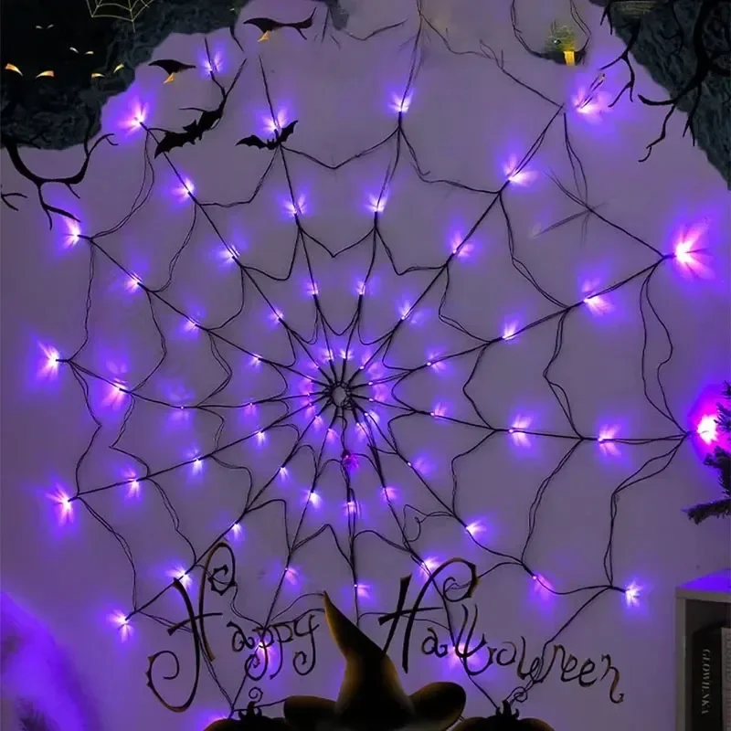 Halloween Spider Web String Li - Spider Web Halloween Decoration ulasan dan harga