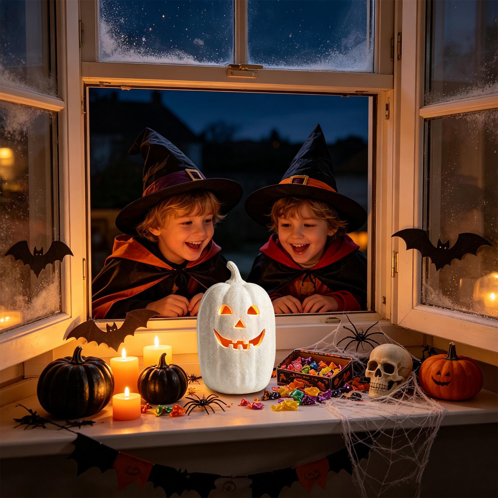 Halloween Pumpkin Lantern Resi - Pumpkin Lantern Halloween ulasan dan harga