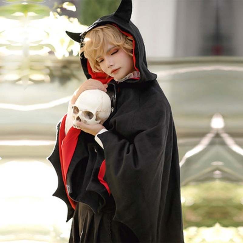 2025 Fleece Poncho Hoodie Cloa - Halloween Costume Kids ulasan dan harga