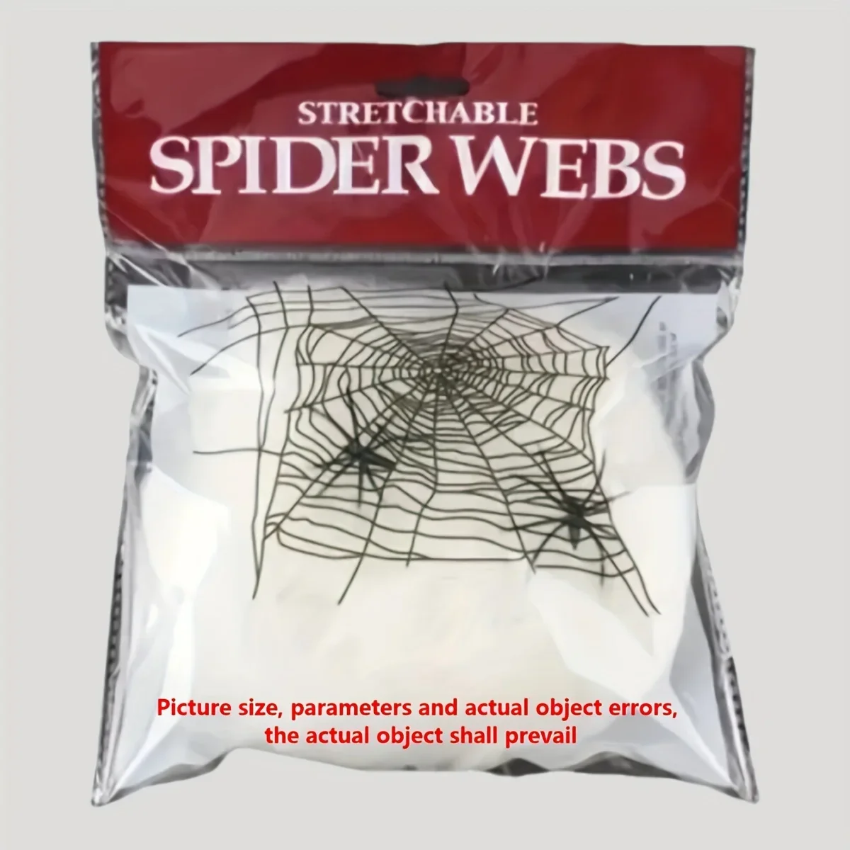 Stretchable Spider Webs With 2 - Spider Web Halloween Decoration ulasan dan harga