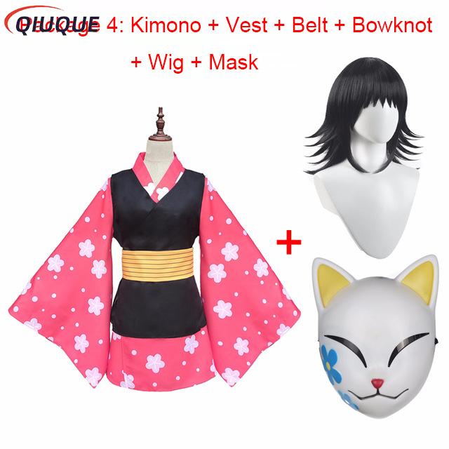 Makomo Cosplay Costume Kimono  - Halloween Costume Kids ulasan dan harga
