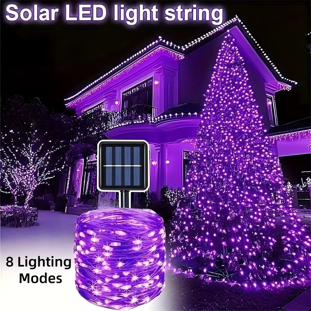 1/2PC12M100LED Halloween Decor - Halloween Led String Lights Orange ulasan dan harga