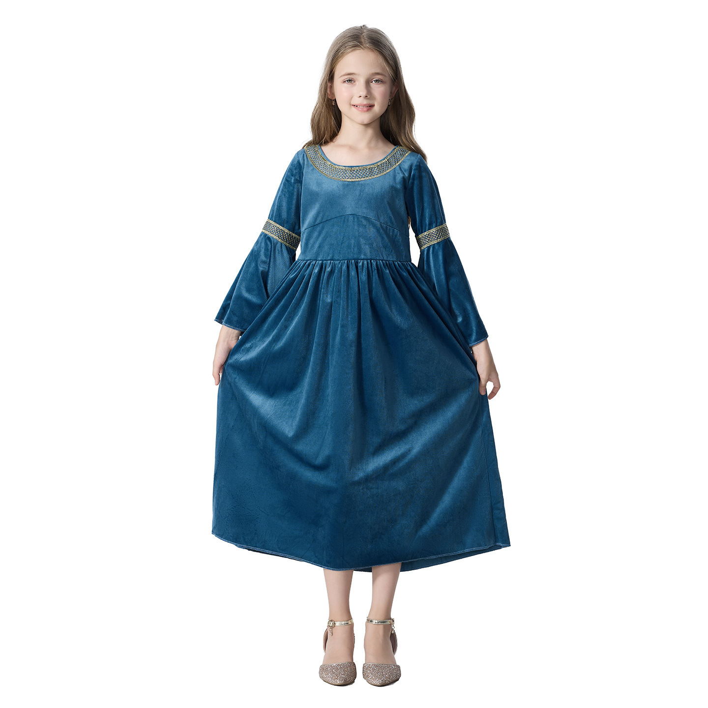 Medieval Cosplay Princess Dres - Halloween Costume Kids ulasan dan harga