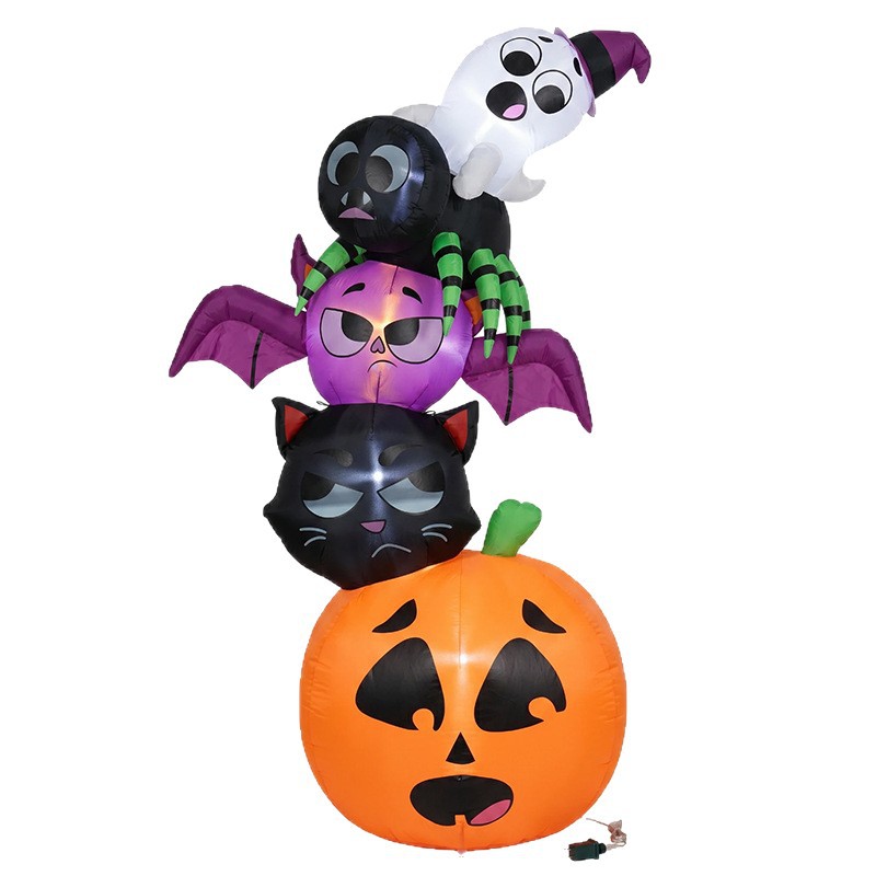 18m Halloween Inflatable Decor - Halloween Pumpkin Decor Led ulasan dan harga