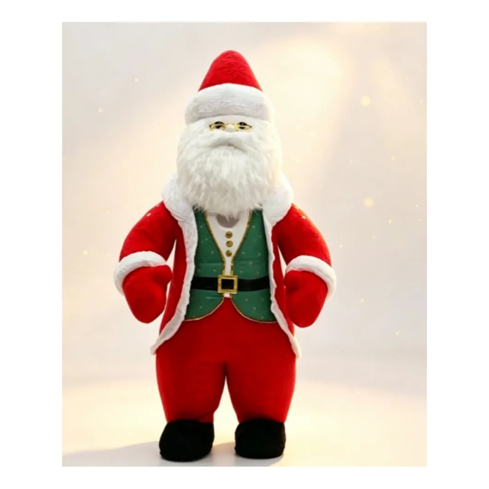 Inflatable Santa Claus Mascot  - Halloween Costume Adult ulasan dan harga