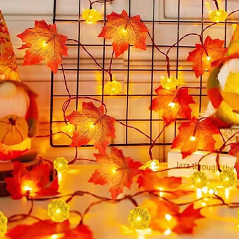 10 Leds Halloween Pumpkin Stri - Halloween Pumpkin Decor Led ulasan dan harga