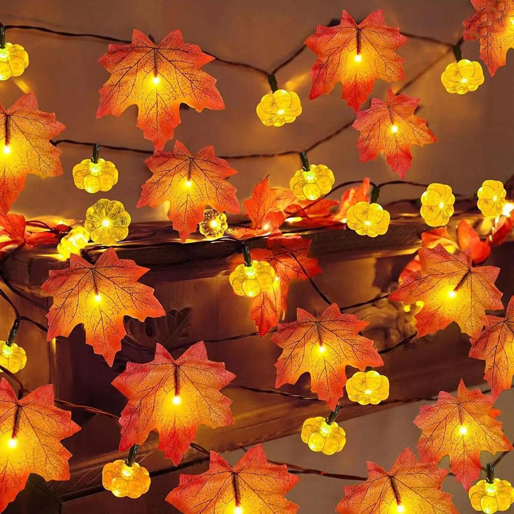 10 Leds Halloween Pumpkin Stri - Halloween Pumpkin Decor Led ulasan dan harga
