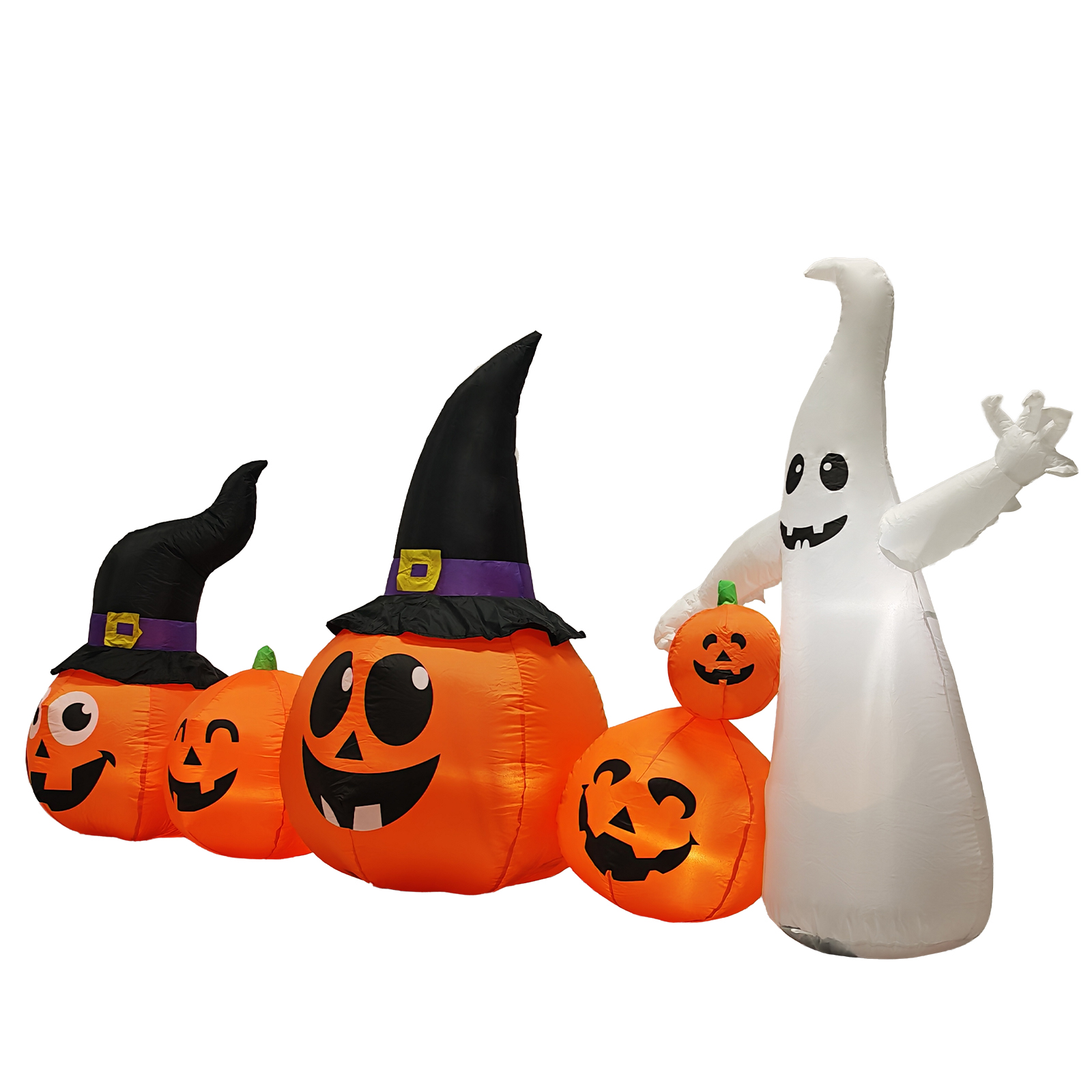 8FT Long Halloween Inflatables - Halloween Pumpkin Decor Led ulasan dan harga
