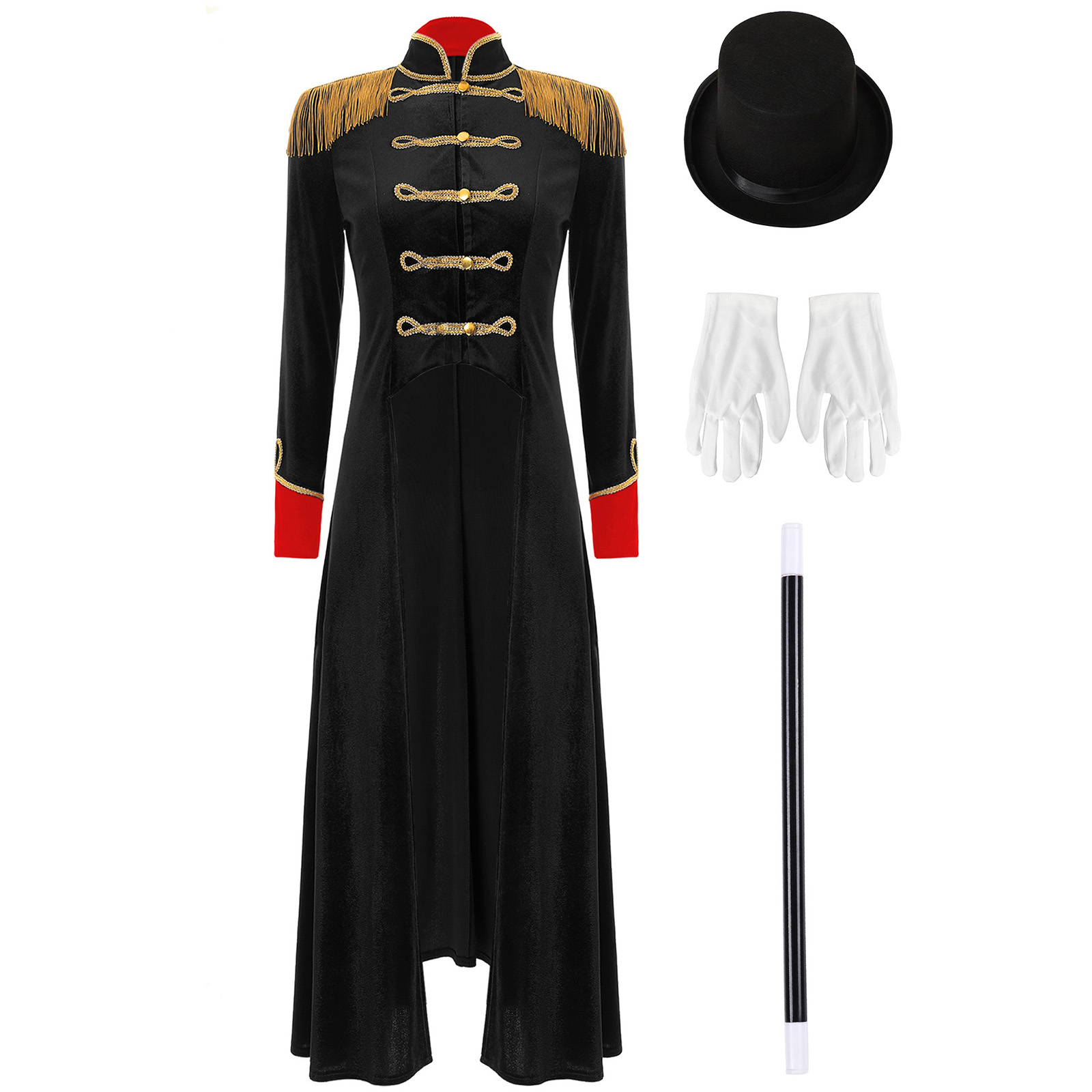 Steampunk Gothic Medieval Tail - Halloween Costume Adult ulasan dan harga